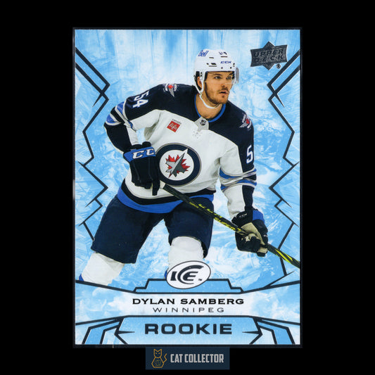 2022-23 Upper Deck Ice DYLAN SAMBERG #127 Rookie RC