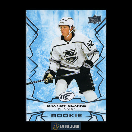2022-23 Upper Deck Ice BRANDT CLARKE #133 Rookie RC