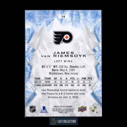 2022-23 Upper Deck Ice JAMES VAN RIEMSDYK #14 Green