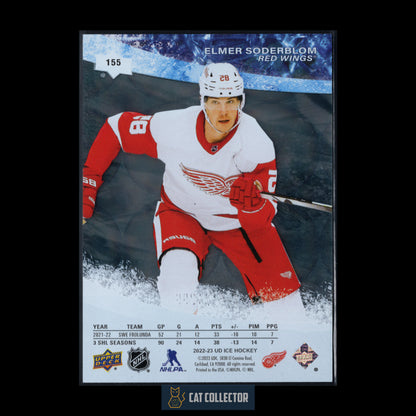 2022-23 Upper Deck Ice ELMER SODERBLOM #155 Ice Premieres RC /1299