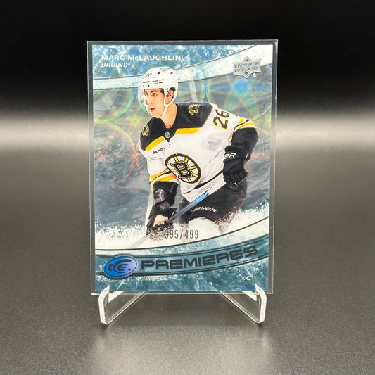 2022-23 UD Ice MARC MCLAUGHLIN #222 Ice Premieres RC /499