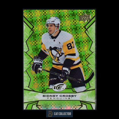 2022-23 Upper Deck Ice SYDNEY CROSBY #40 Green