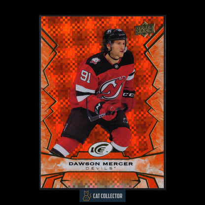 2022-23 Upper Deck Ice DAWSON MERCER #46 Orange