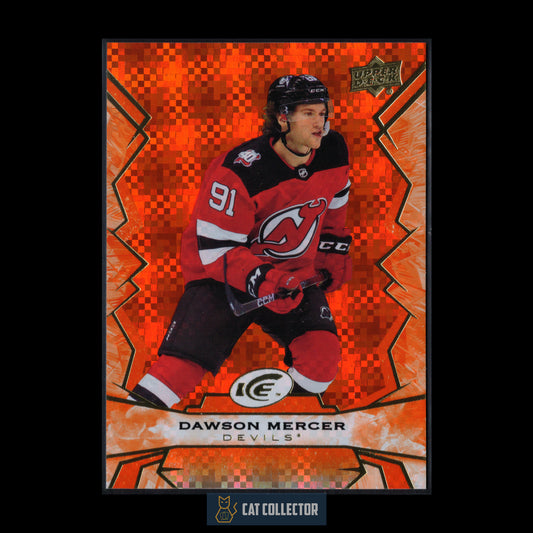 2022-23 Upper Deck Ice DAWSON MERCER #46 Orange