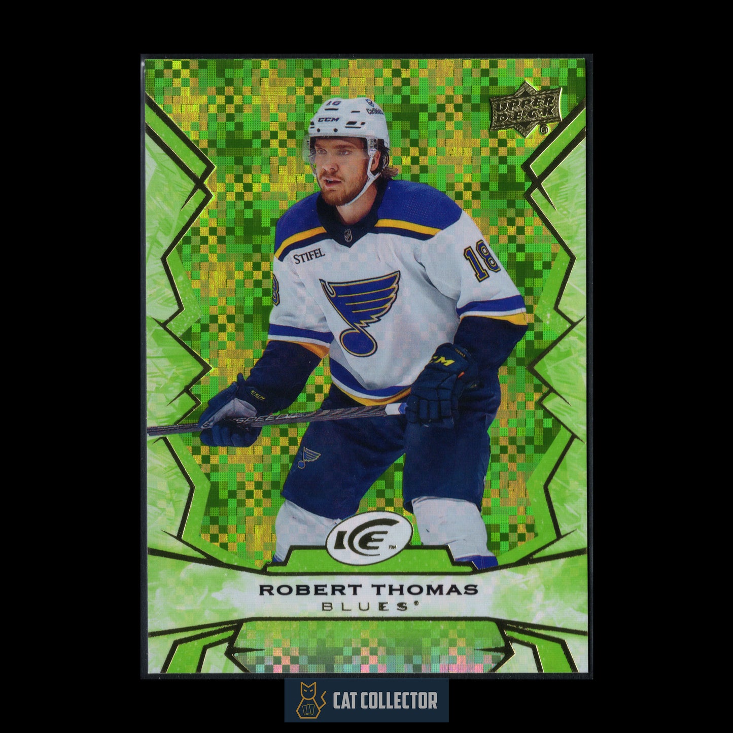 2022-23 Upper Deck Ice ROBERT THOMAS #6 Green