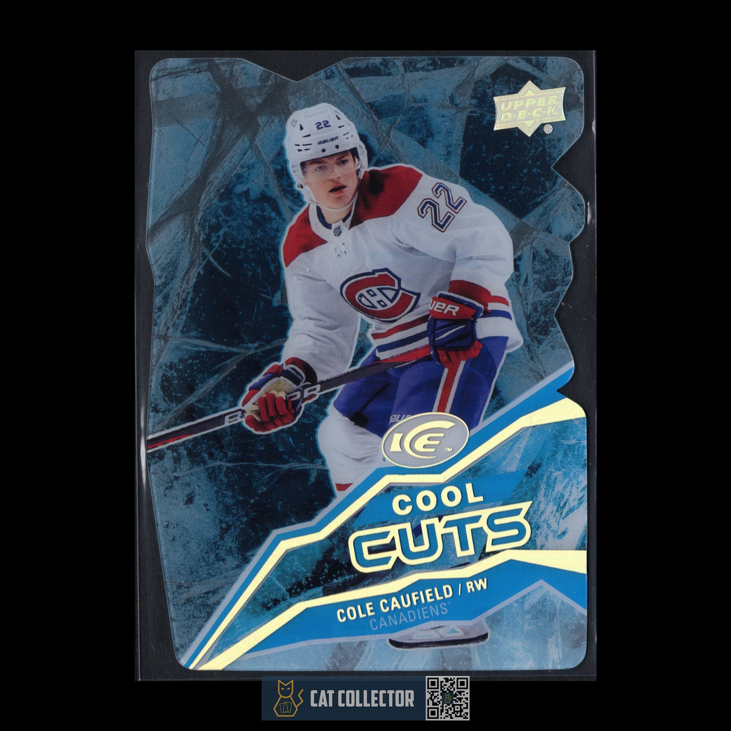 2022-23 Upper Deck Ice COLE CAUFIELD #CC-18 Cool Cuts
