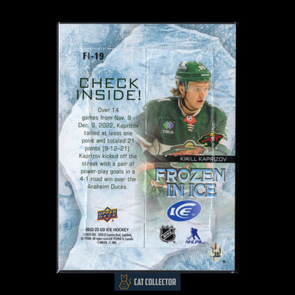 2022-23 Upper Deck Ice KIRILL KAPRIZOV #FI-19 Frozen in Ice [Ouvert]