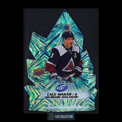 2022-23 Upper Deck Ice CALE MAKAR #IC-10 Ice Crystals Die-Cut