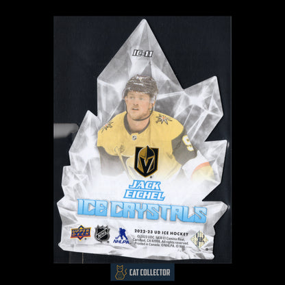 2022-23 Upper Deck Ice JACK EICHEL #IC-11 Ice Crystals Die-Cut