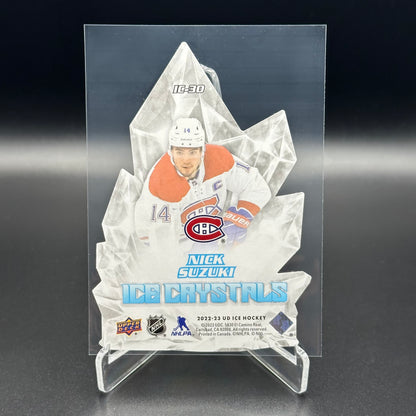 2022-23 Upper Deck Ice NICK SUZUKI #IC-30 Ice Crystals Die-Cut