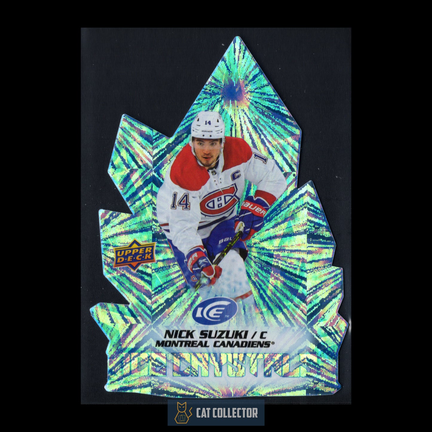 2022-23 Upper Deck Ice NICK SUZUKI #IC-30 Ice Crystals Die-Cut