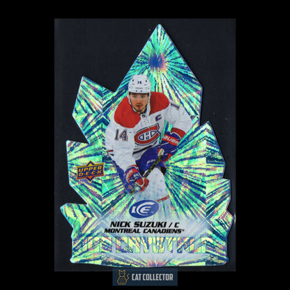2022-23 Upper Deck Ice NICK SUZUKI #IC-30 Ice Crystals Die-Cut