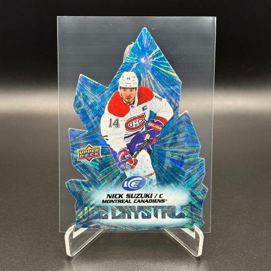 2022-23 Upper Deck Ice NICK SUZUKI #IC-30 Ice Crystals Die-Cut