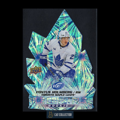 2022-23 Upper Deck Ice PONTUS HOLMBERG #IC-57 Ice Crystals Rookies Die-Cut