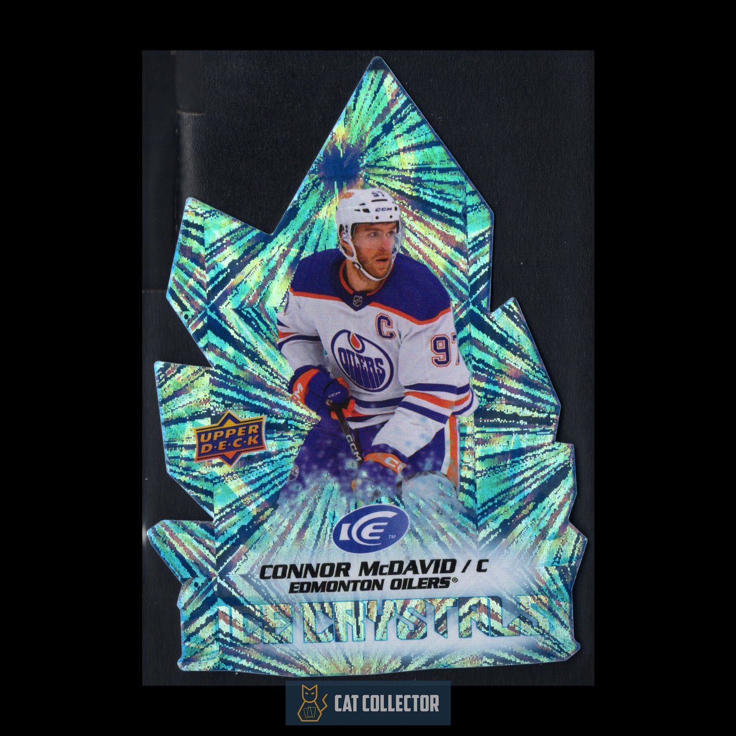 2022-23 Upper Deck Ice CONNOR MCDAVID #IC-9 Ice Crystals Die-Cut