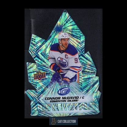 2022-23 Upper Deck Ice CONNOR MCDAVID #IC-9 Ice Crystals Die-Cut