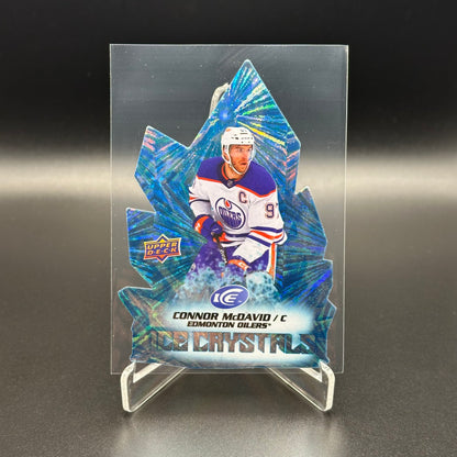 2022-23 Upper Deck Ice CONNOR MCDAVID #IC-9 Ice Crystals Die-Cut