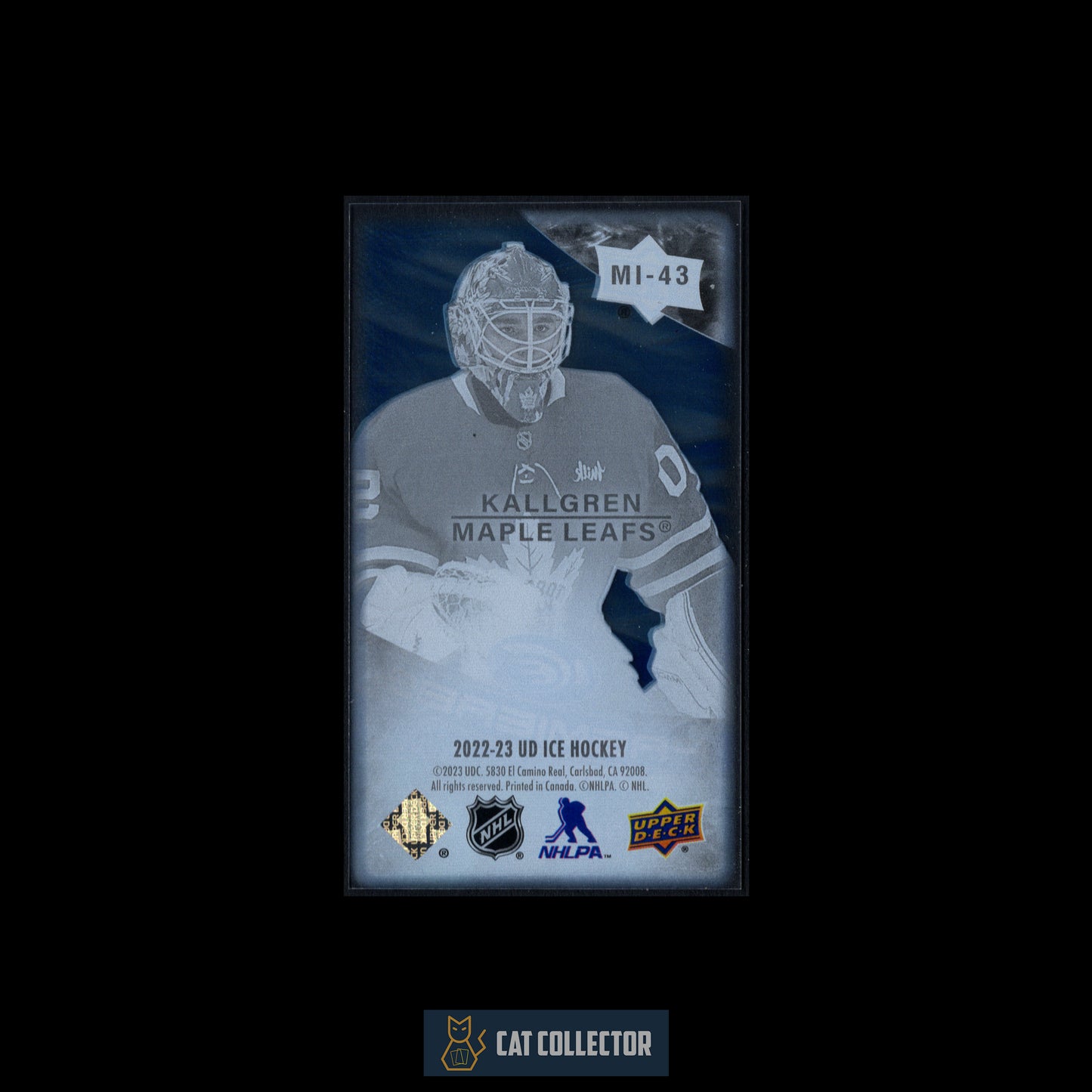 2022-23 Upper Deck Ice ERIK KALLGREN #MI-43 Premieres Mini