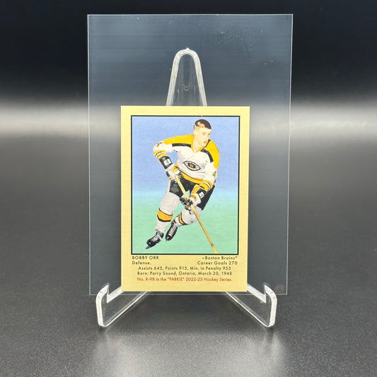 2022-23 Upper Deck Parkhurst Champions BOBBY ORR #R-98 Retro Parkie Mini