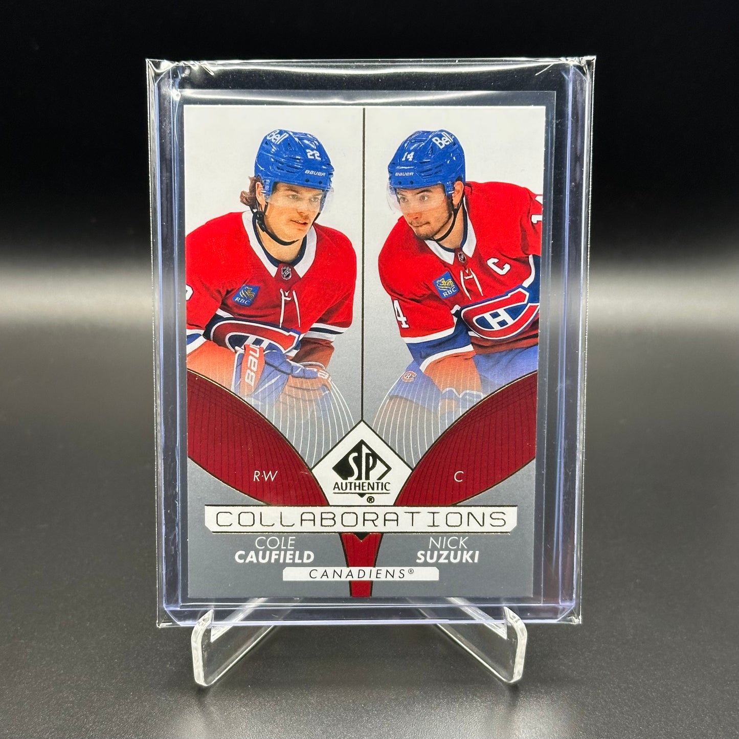 2022-23 Upper Deck SP Authentic COLE CAUFIELD / NICK SUZUKI #C-5 Collaborations