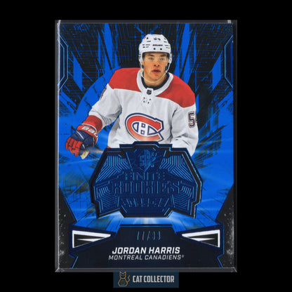 2022-23 UD SPx JORDAN HARRIS #F-40 Finite Rookies Platinum RC /99