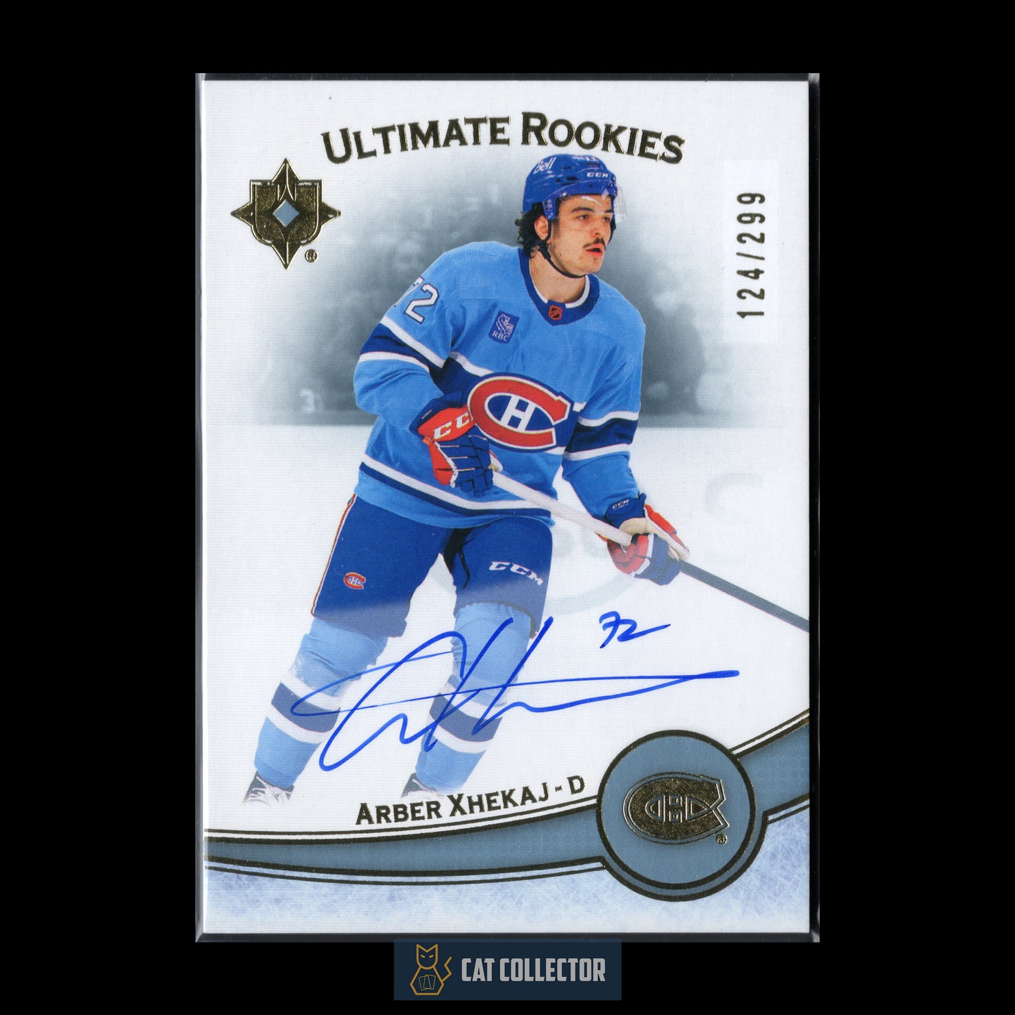 2022-23 UD Ultimate Collection ARBER XHEKAJ #157 Ultimate Rookies RC /299 Auto