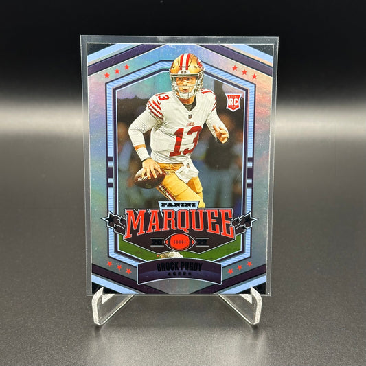 2022 Panini Chronicles BROCK PURDY #MAR-41 Marquee Rookie RC