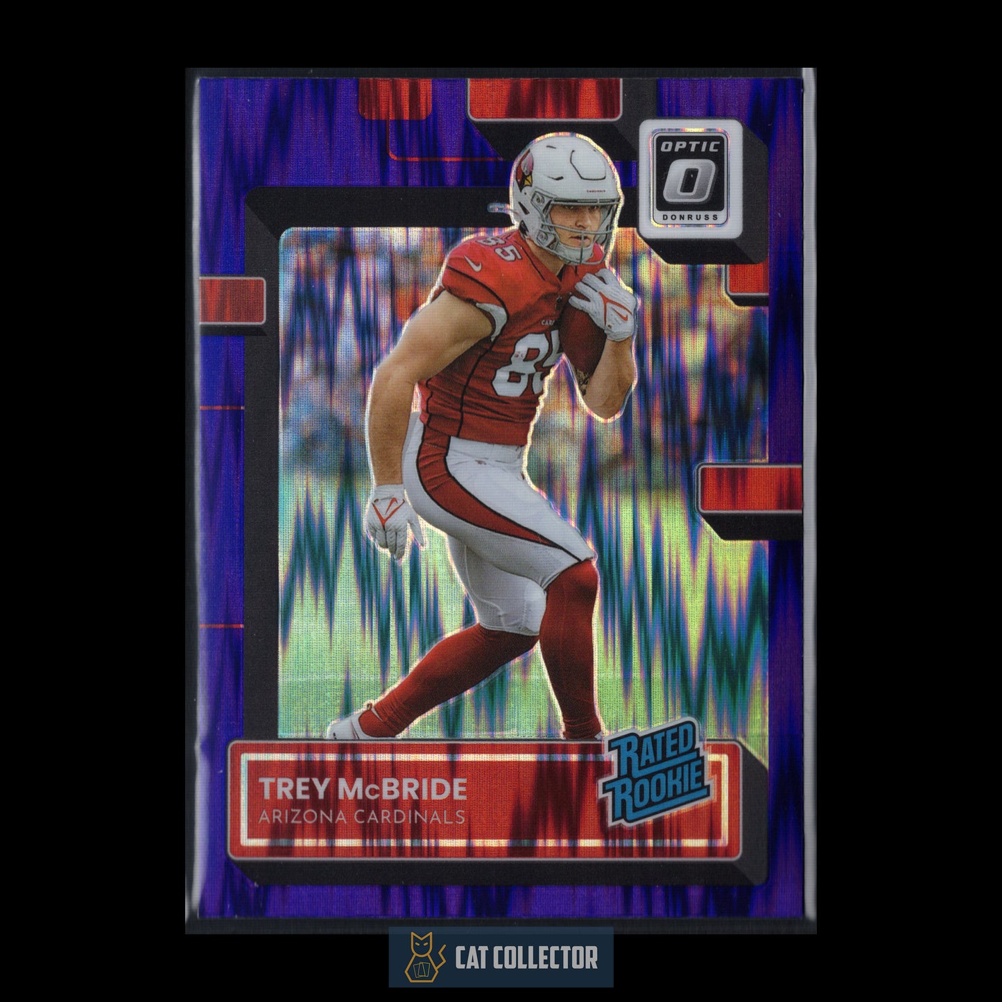2022 Panini Donruss Optic TREY MCBRIDE #237 Purple Shock Rated Rookie RC