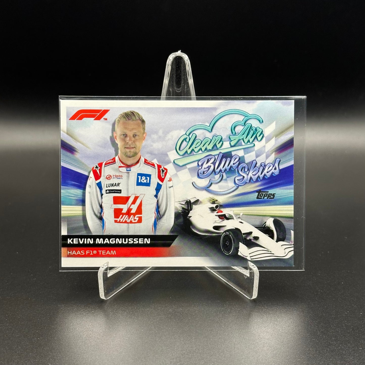 2022 Topps Formula 1 KEVIN MAGNUSSEN #CABS-KM Clean Air Blue Skies