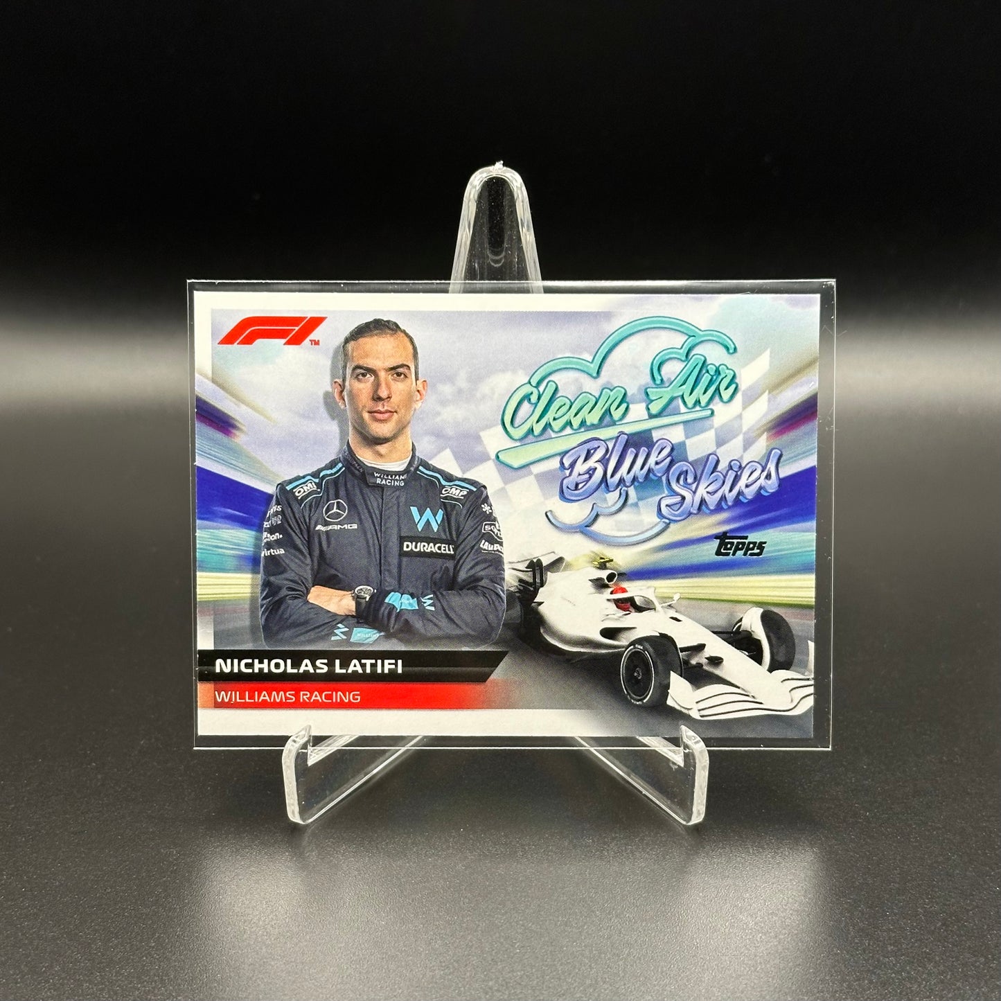 2022 Topps Formula 1 NICHOLAS LATIFI #CABS-NL Clean Air Blue Skies