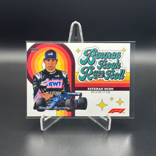 2022 Topps Formula 1 ESTEBAN OCON #BRRR-EO Bounce, Rock, Race, Roll