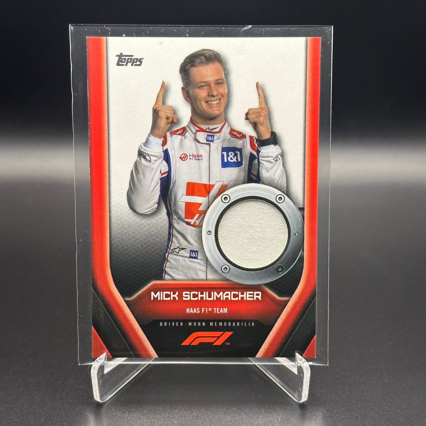 2022 Topps Formula 1 MICK SCHUMACHER #F1RL-MS Relic