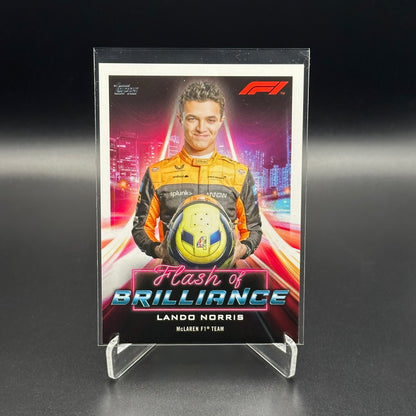 2022 Topps Formula 1 LANDO NORRIS #FOB-LN Flash of Brillance