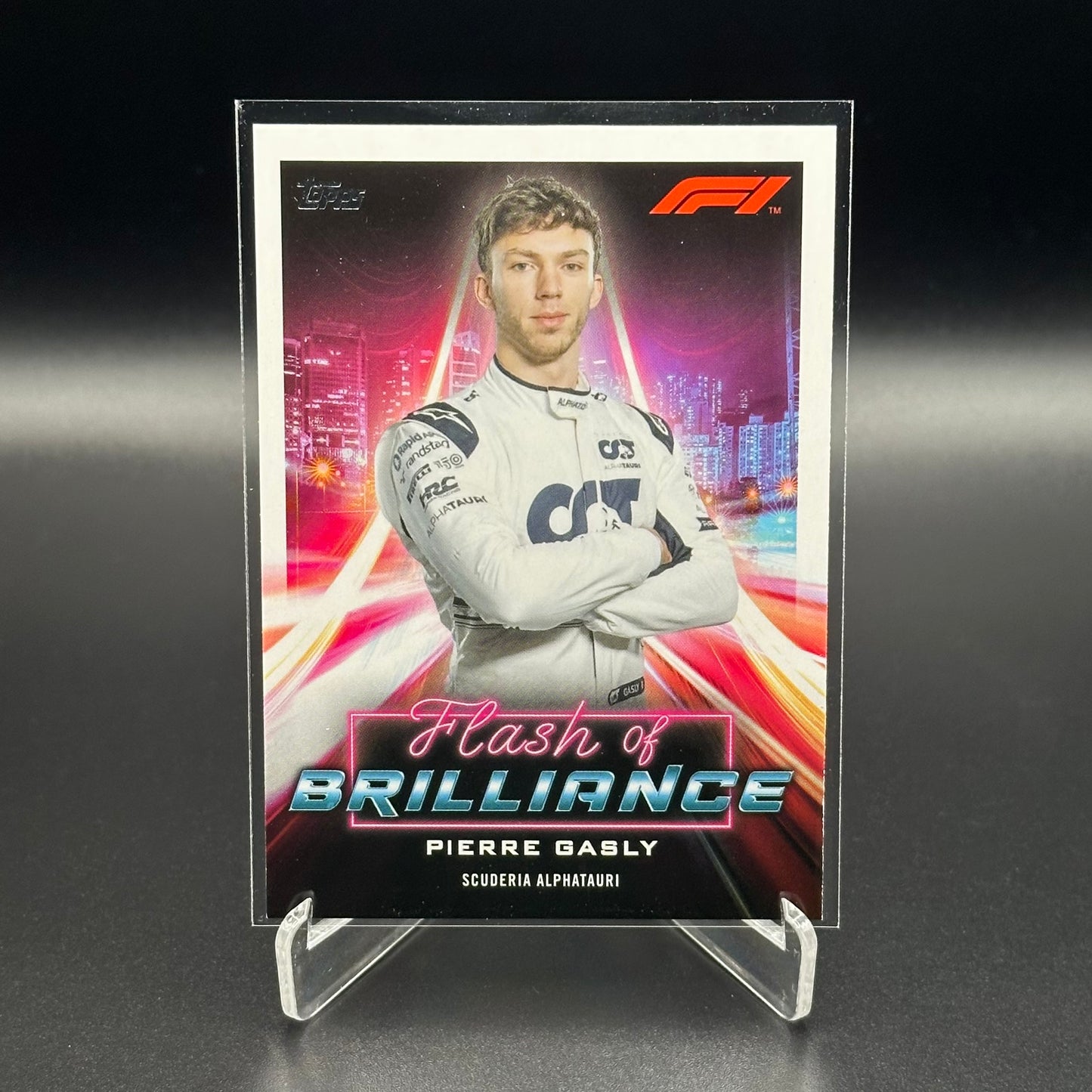 2022 Topps Formula 1 PIERRE GASLY #GOB-PG Flash of Brillance