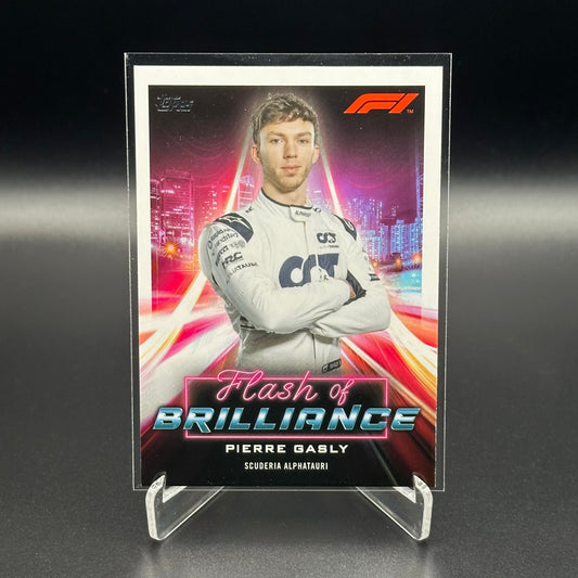 2022 Topps Formula 1 PIERRE GASLY #GOB-PG Flash of Brillance