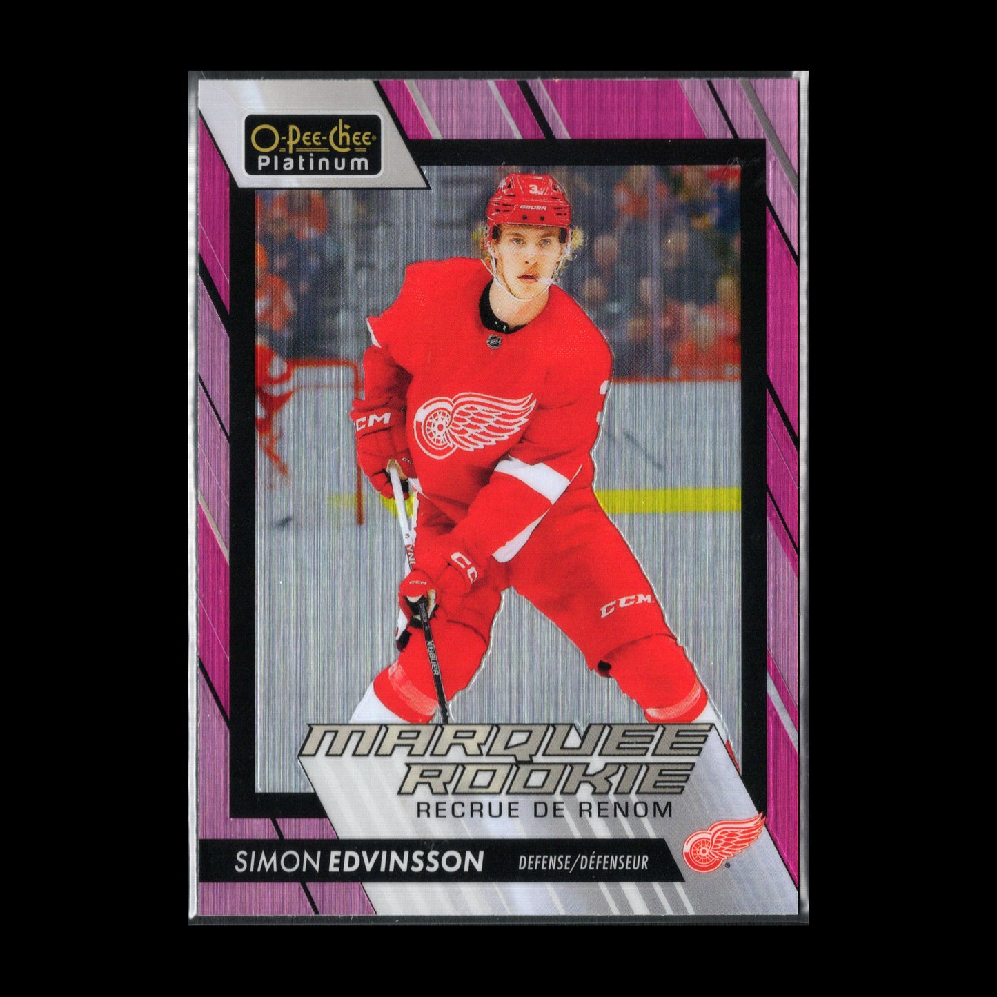 2023-24 O-Pee-Chee Platinum SIMON EDVINSSON #220 Matte Pink RC