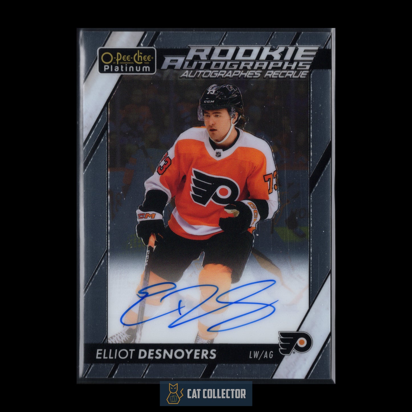 2023-24 O-Pee-Chee Platinum ELLIOT DESNOYERS #R-ED Rookie Autographs RC