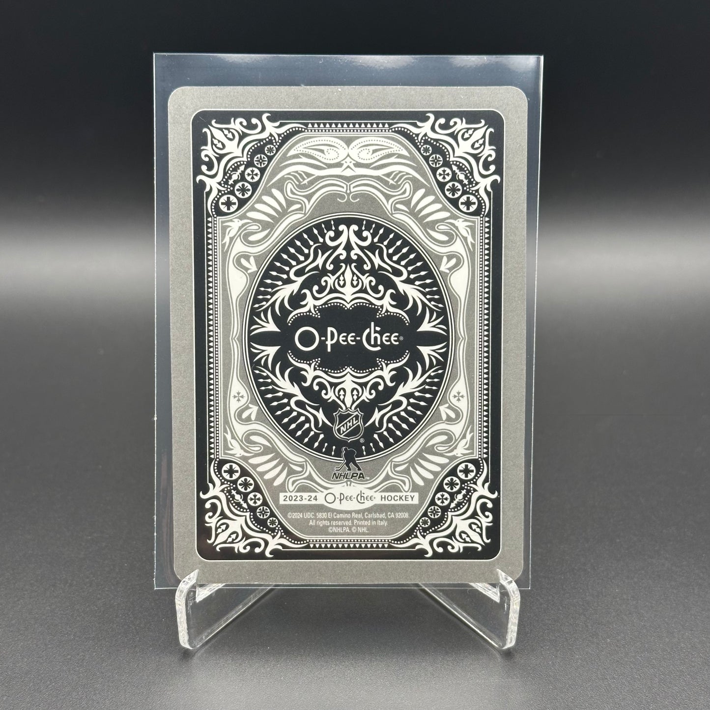 2023-24 O-Pee-Chee Hockey COLE CAUFIELD #10-CLUBS Playing Cards