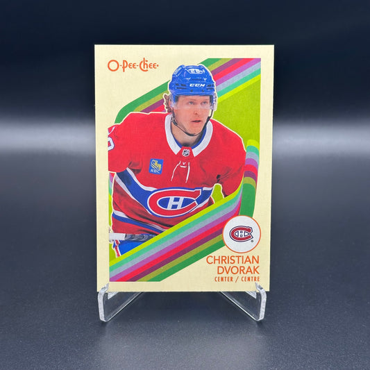 2023-24 O-Pee-Chee Hockey CHRISTIAN DVORAK #194 Retro