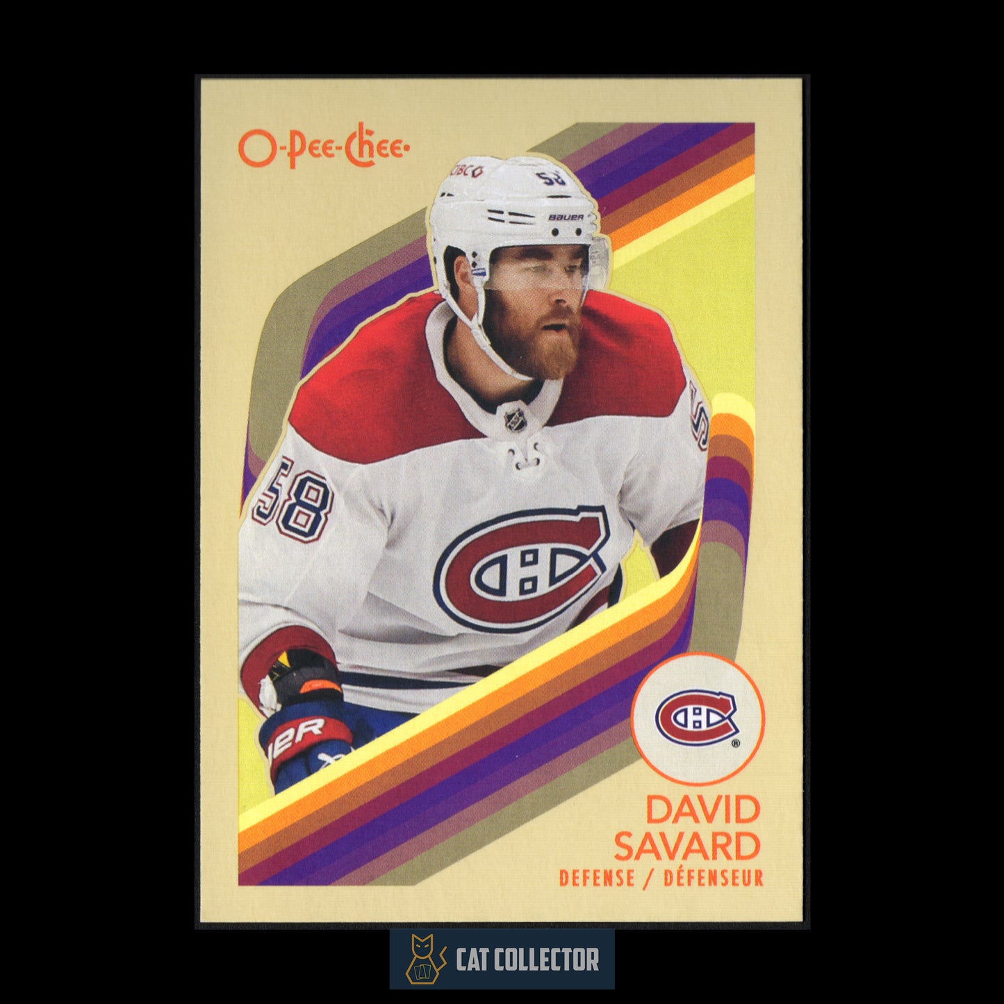 2023-24 O-Pee-Chee Hockey DAVID SAVARD #333 Retro