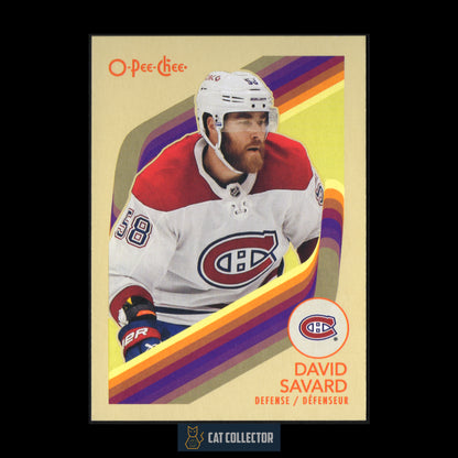 2023-24 O-Pee-Chee Hockey DAVID SAVARD #333 Retro