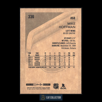 2023-24 O-Pee-Chee Hockey MIKE HOFFMAN #336 Retro