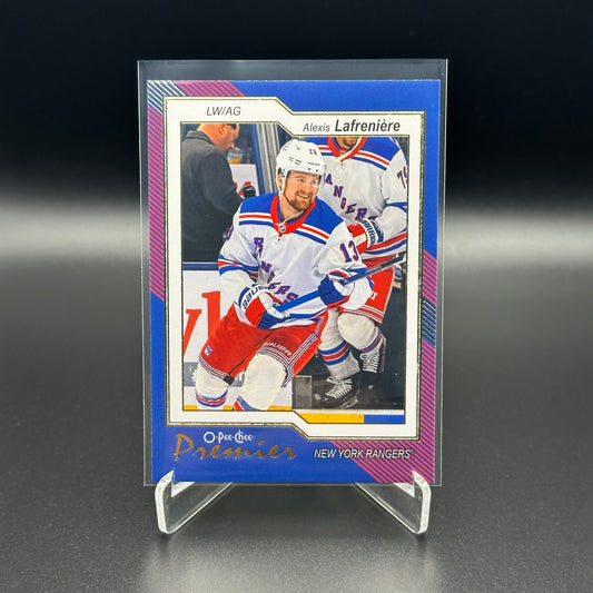 2023-24 O-Pee-Chee Hockey ALEXIS LAFRENIERE #P-21 Premier