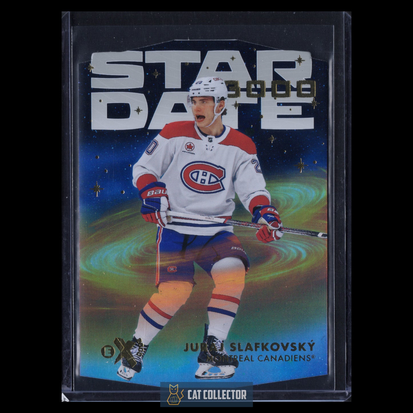 2023-24 SkyBox E-X 2000 JURAJ SLAFKOVSKY #SD-12 Star Date 3000