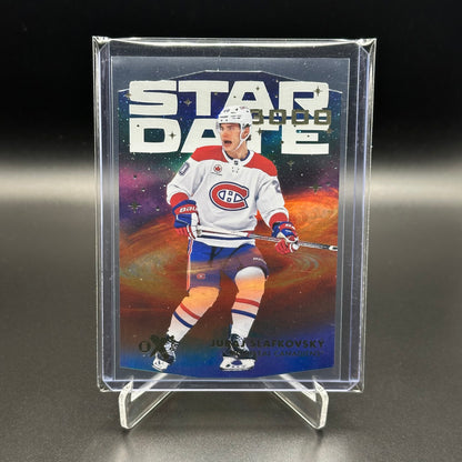 2023-24 SkyBox E-X 2000 JURAJ SLAFKOVSKY #SD-12 Star Date 3000