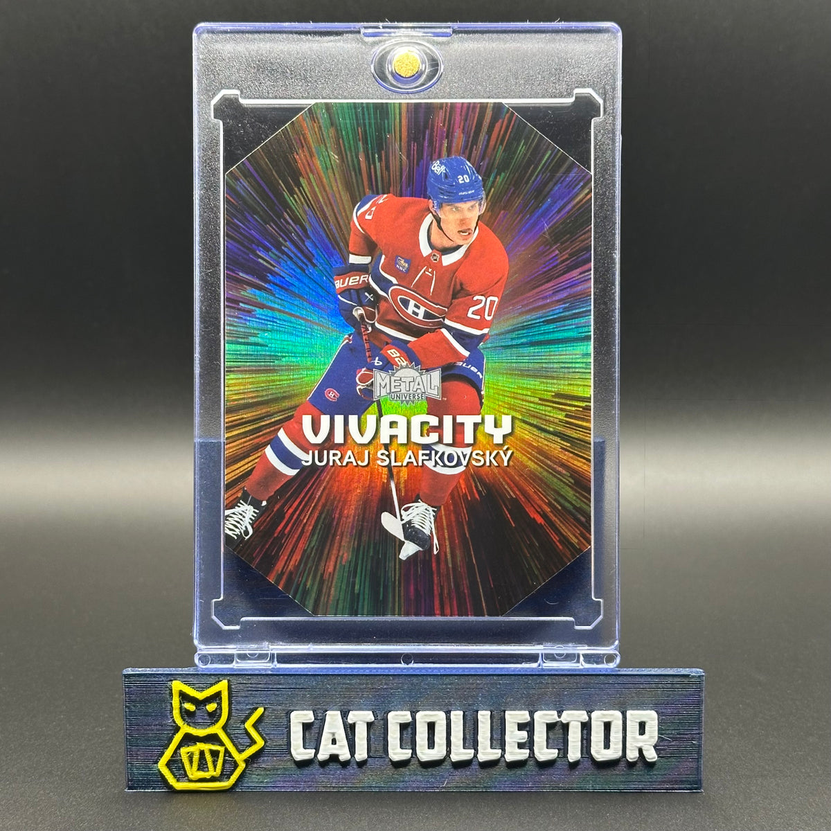 2023-24 SkyBox Metal Universe JURAJ SLAFKOVSKY #36 of 40 VC Vivacity SP