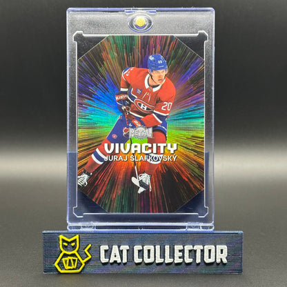 2023-24 SkyBox Metal Universe JURAJ SLAFKOVSKY #36 of 40 VC Vivacity SP