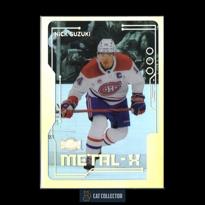 2023-24 SkyBox Metal Universe NICK SUZUKI #MX-22 Metal-X