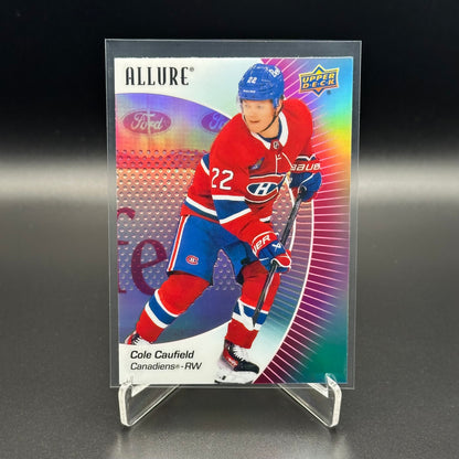 2023-24 Upper Deck Allure COLE CAUFIELD #100 Pink Lemonade