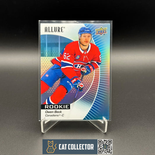 2023-24 Upper Deck Allure OWEN BECK #148 Rookie RC